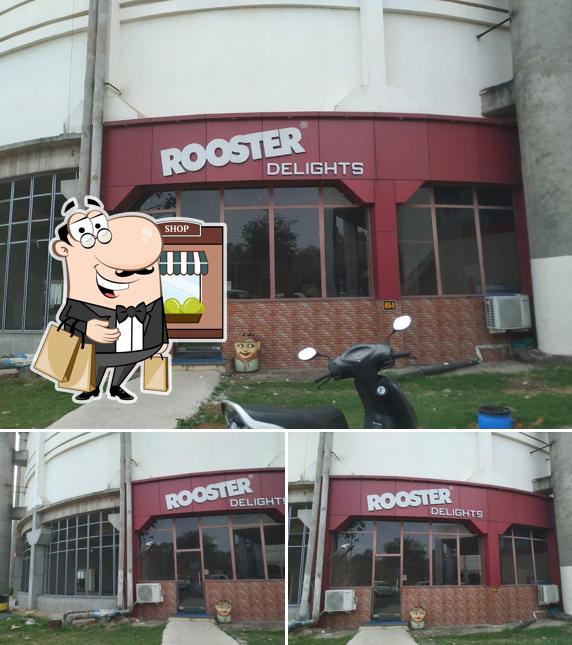 The exterior of Rooster Delights - Kharagpur