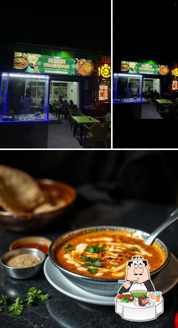 Hot and sour soup at SHREE PRASADAM