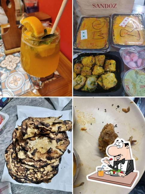 Food at Sandoz Restaurant - Jail Road