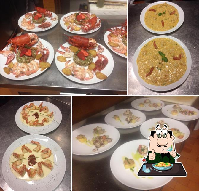 Cibo al Trattoria Casa dell'aviere