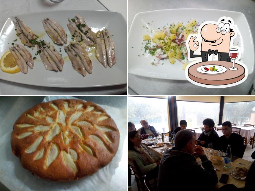 Platti al Trattoria Da Sonia