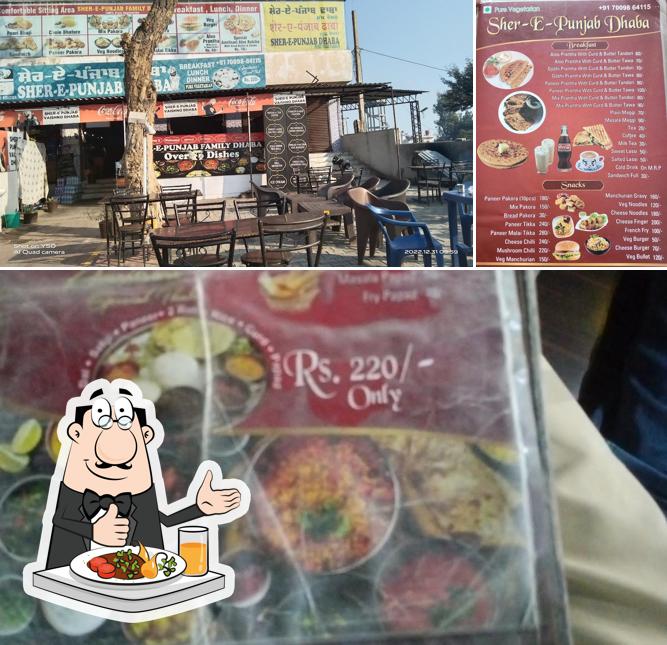 Food at Sher E Punjab Dhaba-best dhaba in amritsar to jalander high way