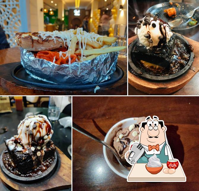 The Big "O" Restaurant and Lounge provides a variety of desserts