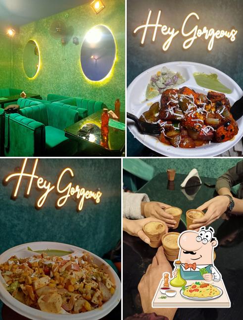 Meals at The unique cafe
