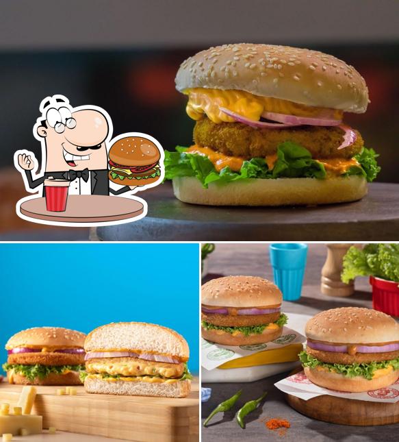 Burger Singh’s burgers will suit different tastes