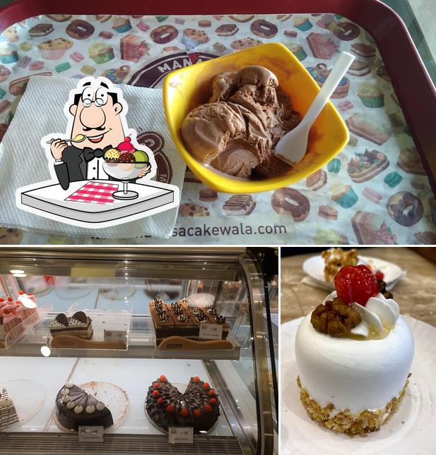 Manasa Cakewala offers a variety of sweet dishes