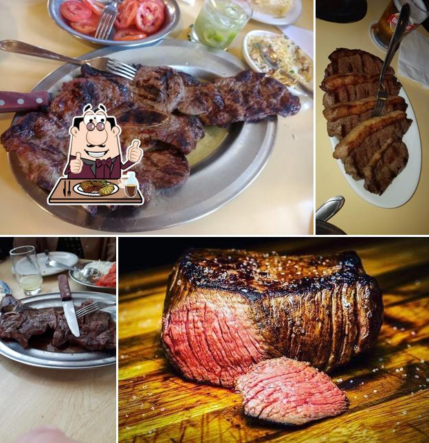 Pick meat dishes at Churrascaria Ervin