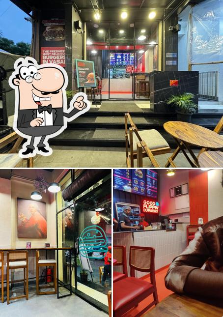 Check out how GOOD FLIPPIN' BURGERS looks inside