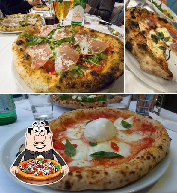 Scegli tra le svariate varianti di pizza