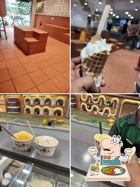Food at Naturals Ice Cream