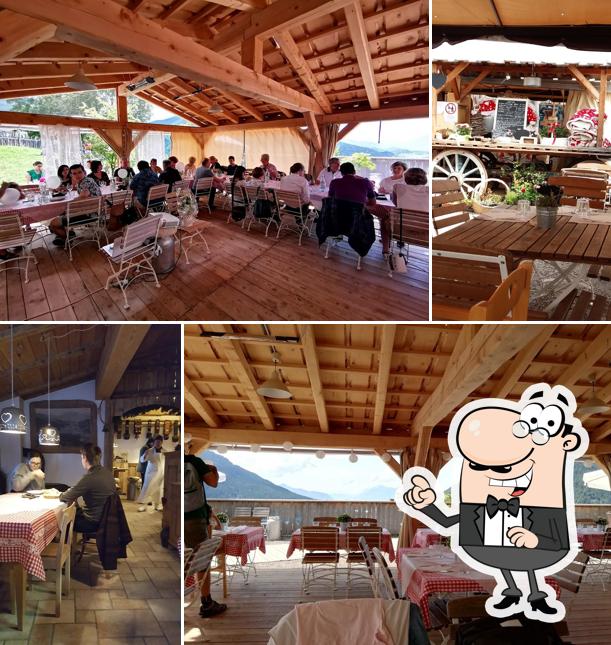 Gli interni di Agritur Le Mandre