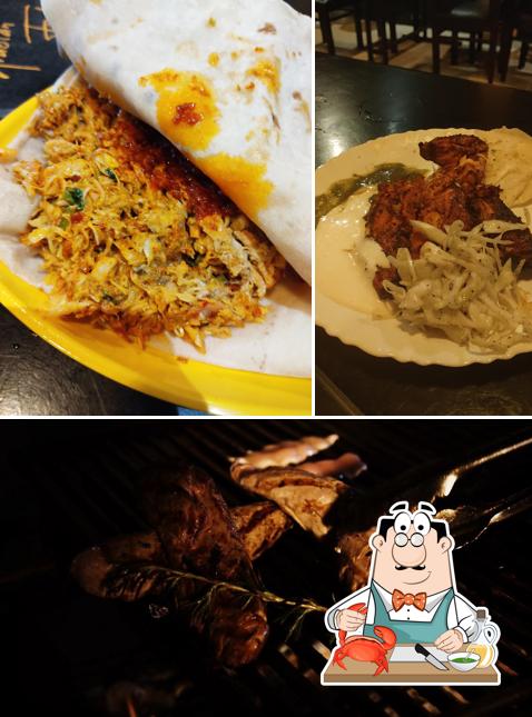 Try out seafood at BBnQ Grill Cafe
