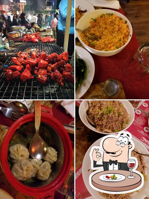 Food at Barbeque Chinese Restaurant