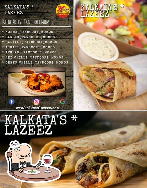 Food at Kalkata's Lazeez
