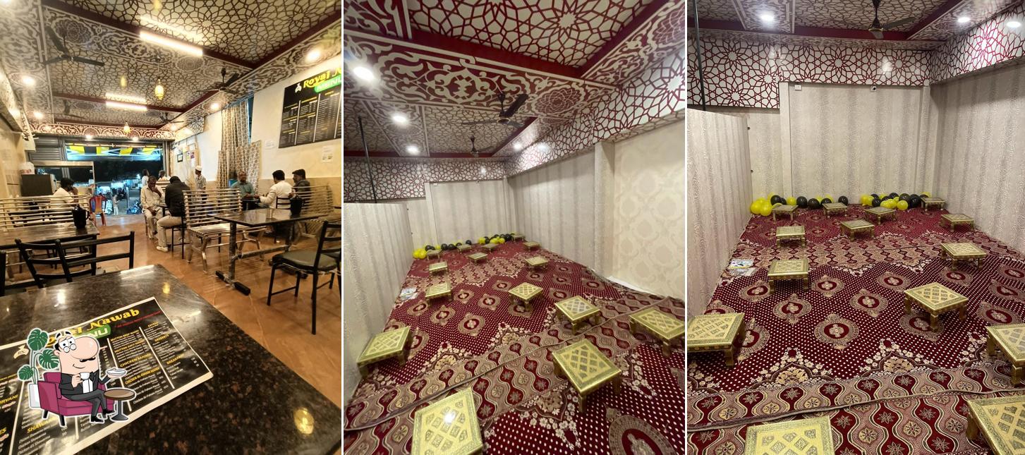 The interior of Royal Nawab
