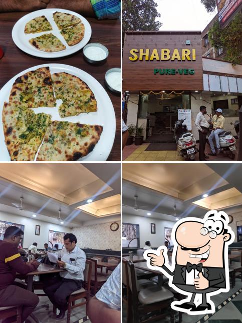 Look at the pic of Shabari pure Veg