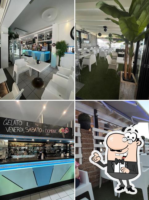 Gli interni di Miro' American Bar