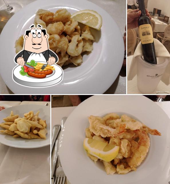 Cibo al Ristorante Domus Hernica
