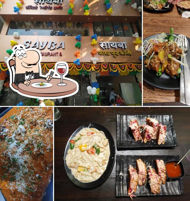 Meals at Sayba Family Restaurant & Bar