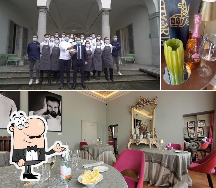 Questa è la immagine che mostra la interni e bevanda di Villa Terzaghi - Ristorante nel Parco