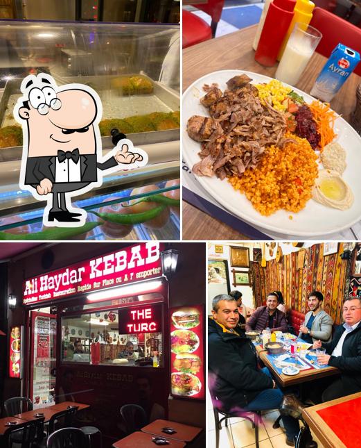 Gli interni di Ali Haydar Kebab