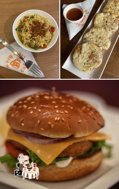 Food at CAFE CREW BREW