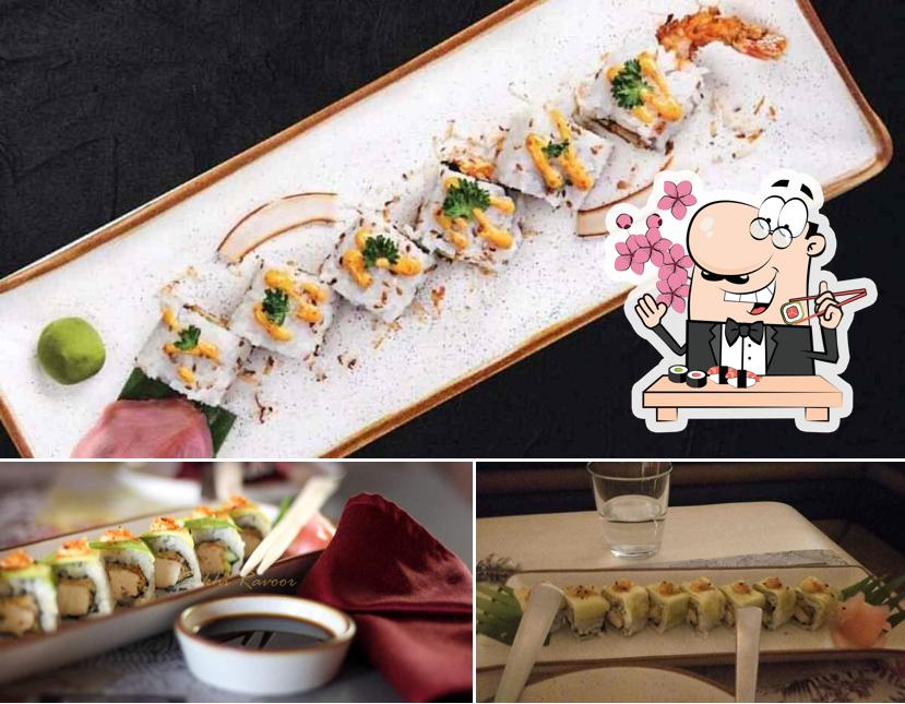 Order various sushi options