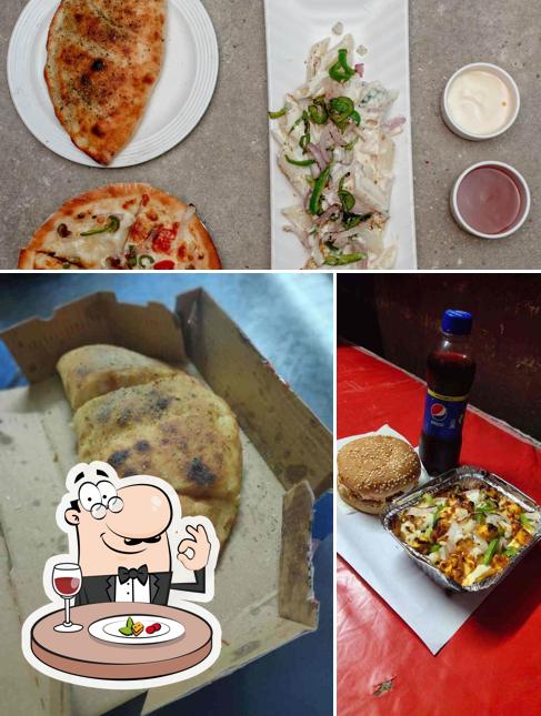 Food at Yummy Pizza & Burger
