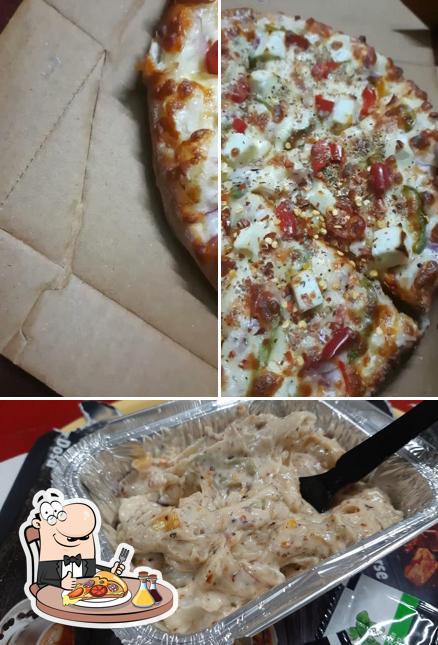 Pick different kinds of pizza