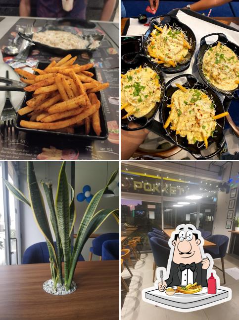 Taste fries at Pokket Cafe-Atria