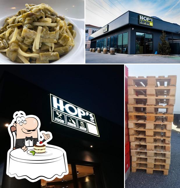 HOP’s - Food Drink Shop propone un'ampia gamma di dessert