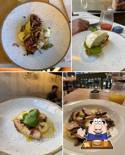 Platos en A Casa Salu