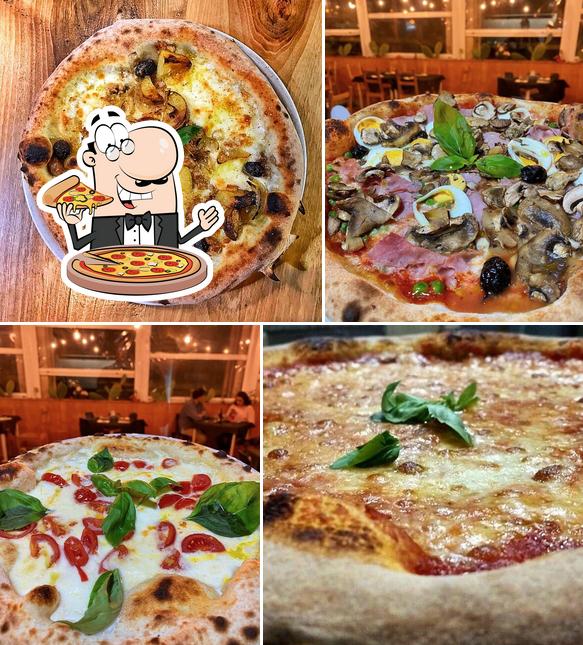 Ordina tra le molte varianti di pizza