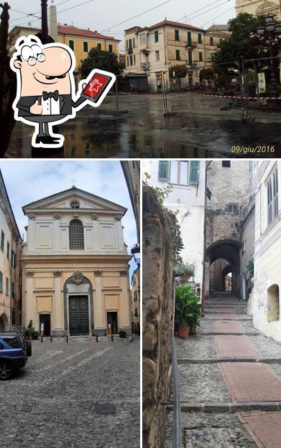 Gli esterni di Albergo Florida Taggia