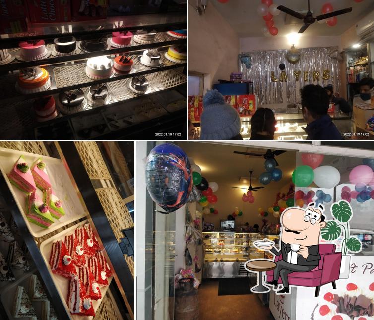 The interior of Layers - Cakes N Goodies-Best Cake Shop In Bahadurgarh-Best Bakery In Bahadurgarh