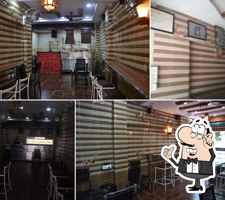 The interior of Naidu's kitchen