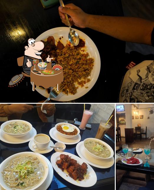 Food at Top Floor cafe