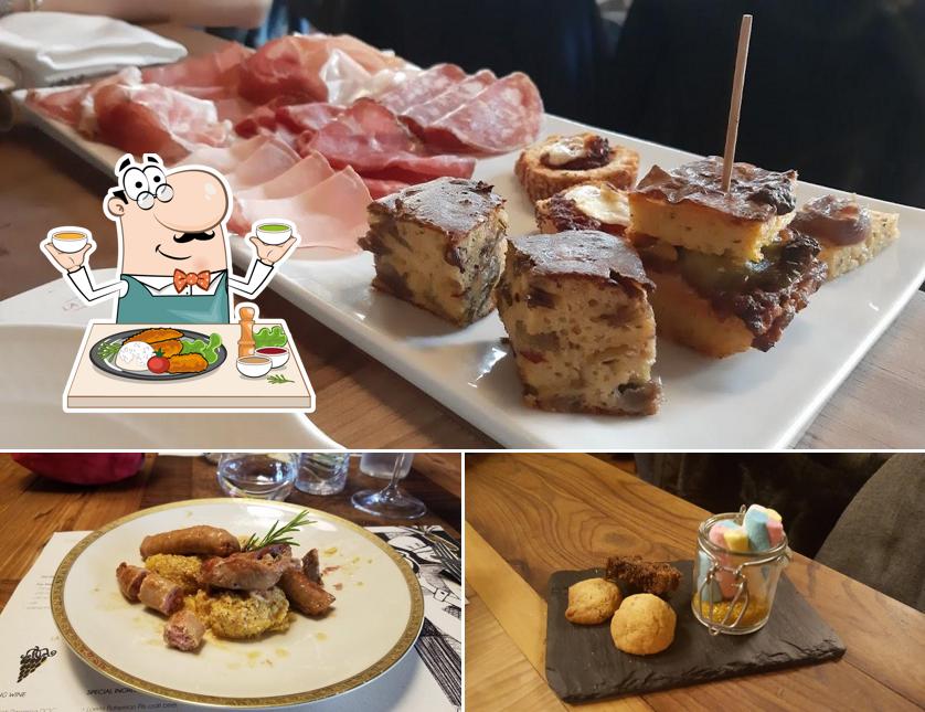 Cibo al Ristorante la Tana