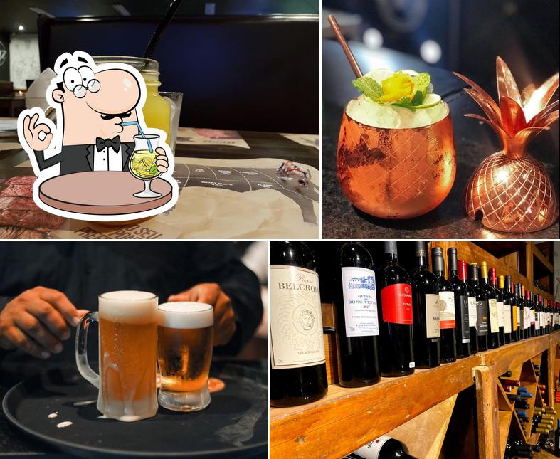 Peça uma bebida do menu