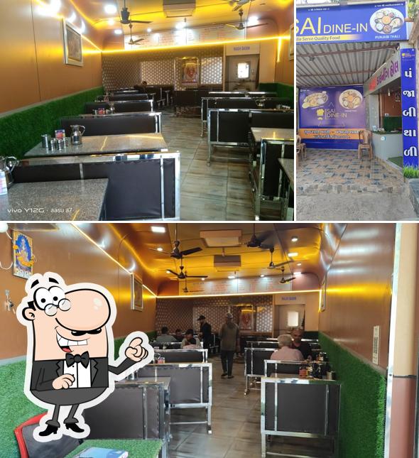 Among different things one can find interior and beverage at SAI DINE-IN - best gujarati & punjabi restaurant in bhuj