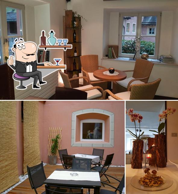 Gli interni di Steinhauswirt Hotel