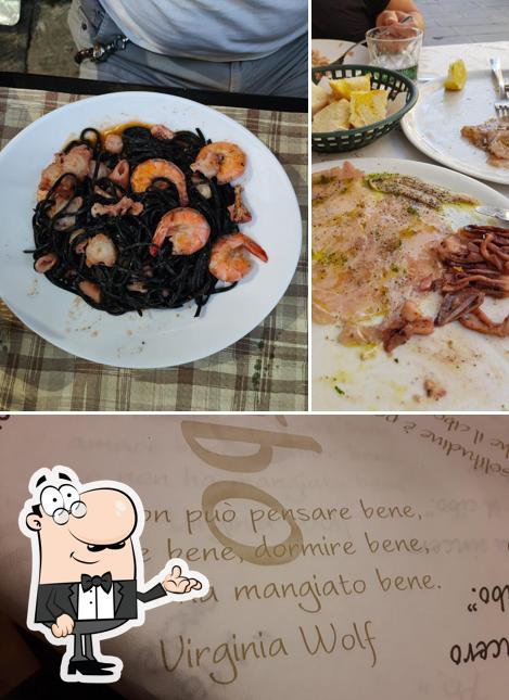 Gli interni di Trattoria Da Leo