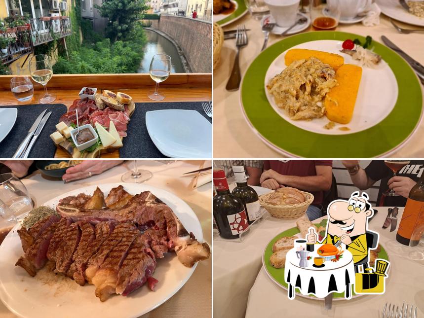 Cibo al Ristorante Vecchio Falconiere