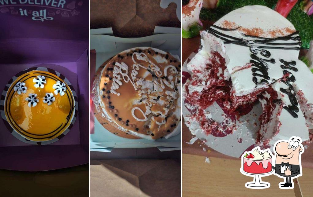 Red velvet cake at CakeZone Patisserie