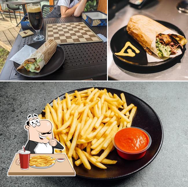 Frites à Garšeigs kebabs Jugla