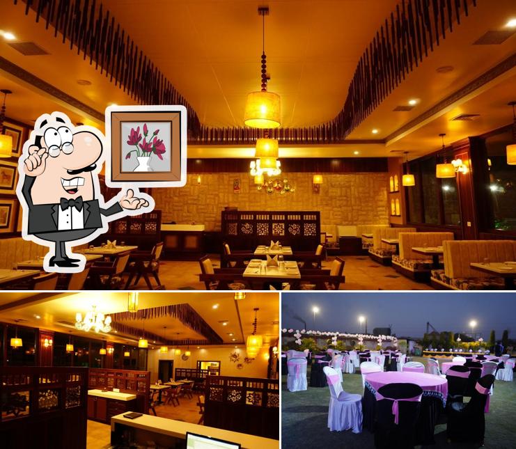 Take a seat at one of the tables at Goldmark Dine In