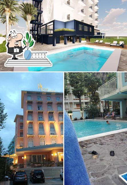 La parte esterna è una caratteristica importante di Hotel Biancamano