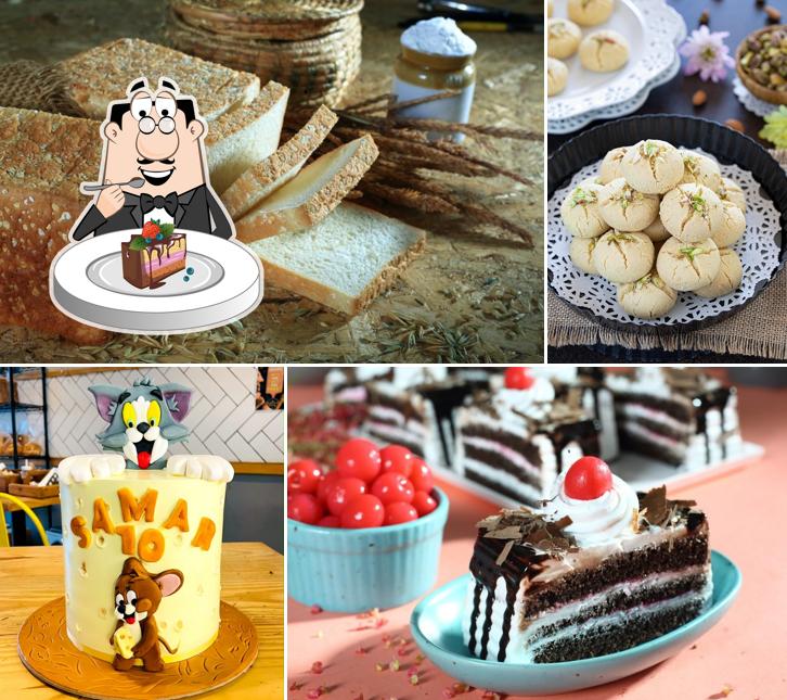 Chocolate cake at Mukteshwar Bakery & Cafe