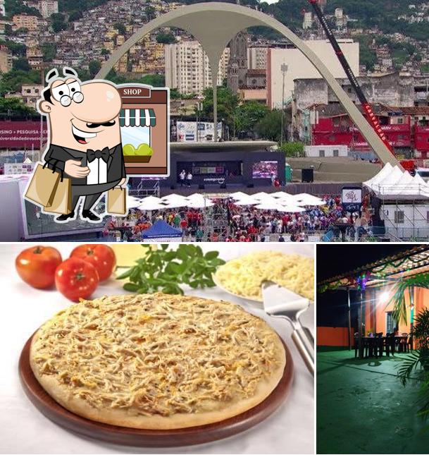 O exterior do Arte Massa Cantina e Pizza