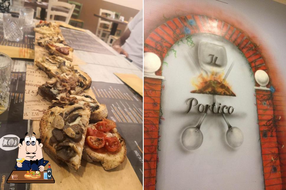 Bruschette al Il Portico Della Pizza a Pisignano
